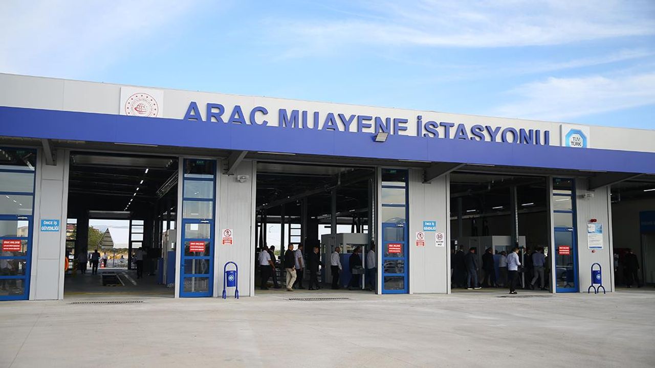 Türkiye'de 8 ayda 7,7 milyon araç muayeneden geçirildi