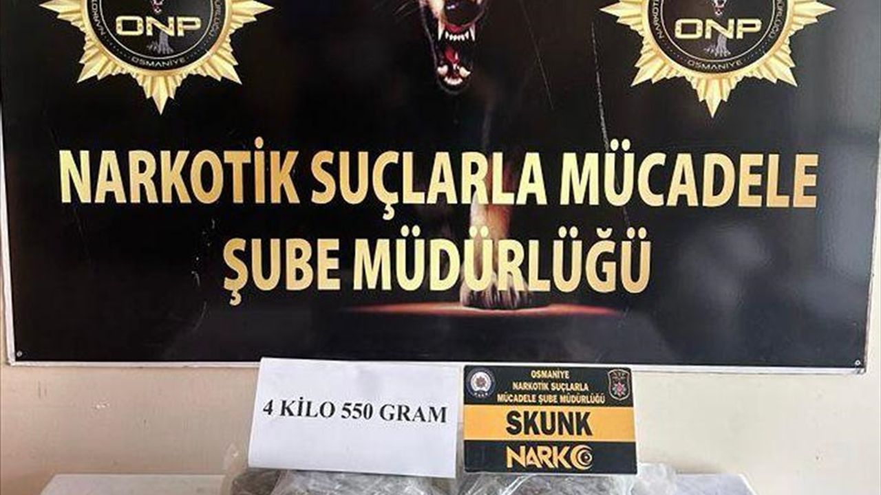 Tırda 4 kilo 550 gram sentetik uyuşturucu ele geçirildi