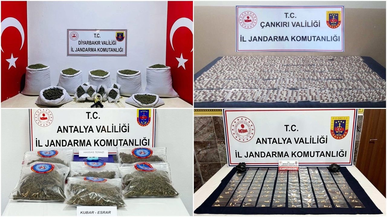 "Narkoçelik-4" operasyonlarında 1180 kilogram uyuşturucu ele geçirildi, 27 kişi yakalandı
