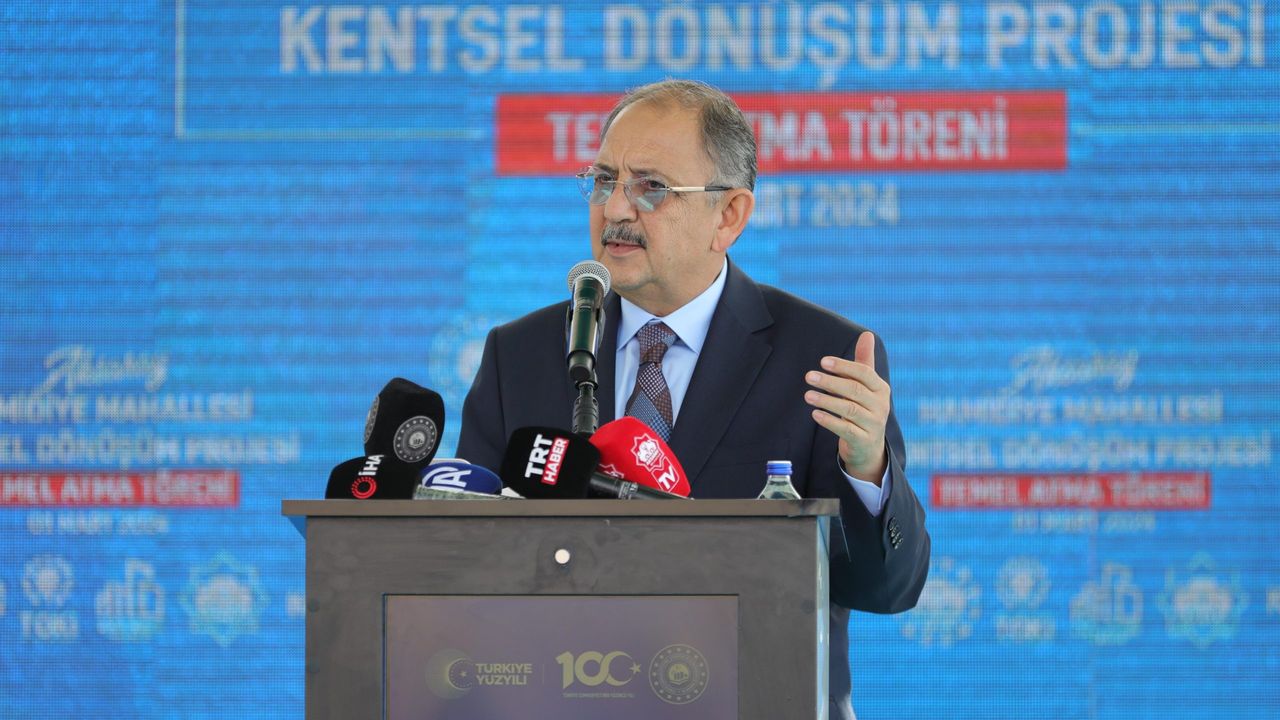 Çevre, Şehircilik ve İklim Değişikliği Bakanlığından çevre projelerine destek