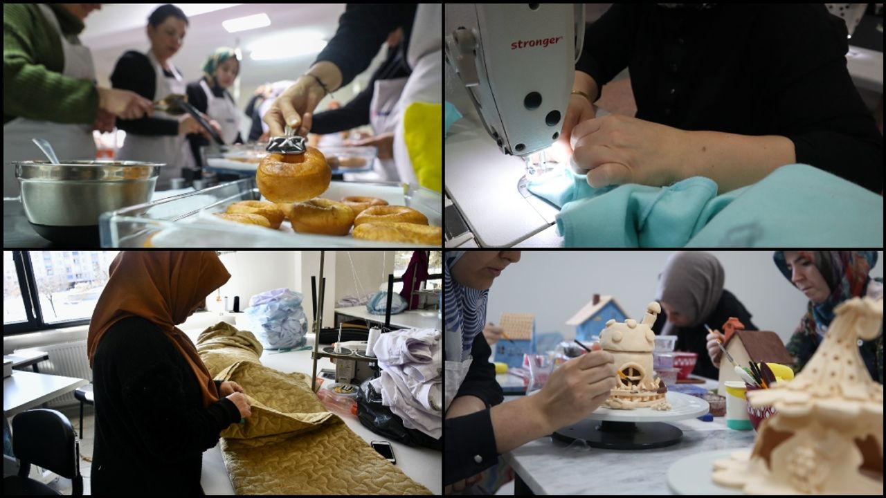 Meslek edindirme programlarından yararlanan kursiyer sayısı geçen yıl 11,5 milyonu aştı
