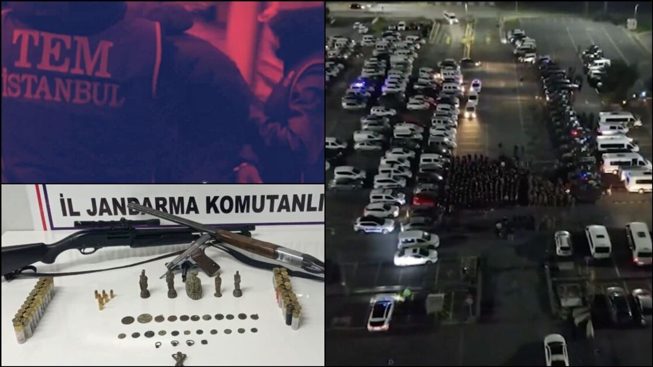 Yurt genelindeki "Mercek" operasyonlarında 10 ayda 89 bin 915 kişiye işlem yapıldı