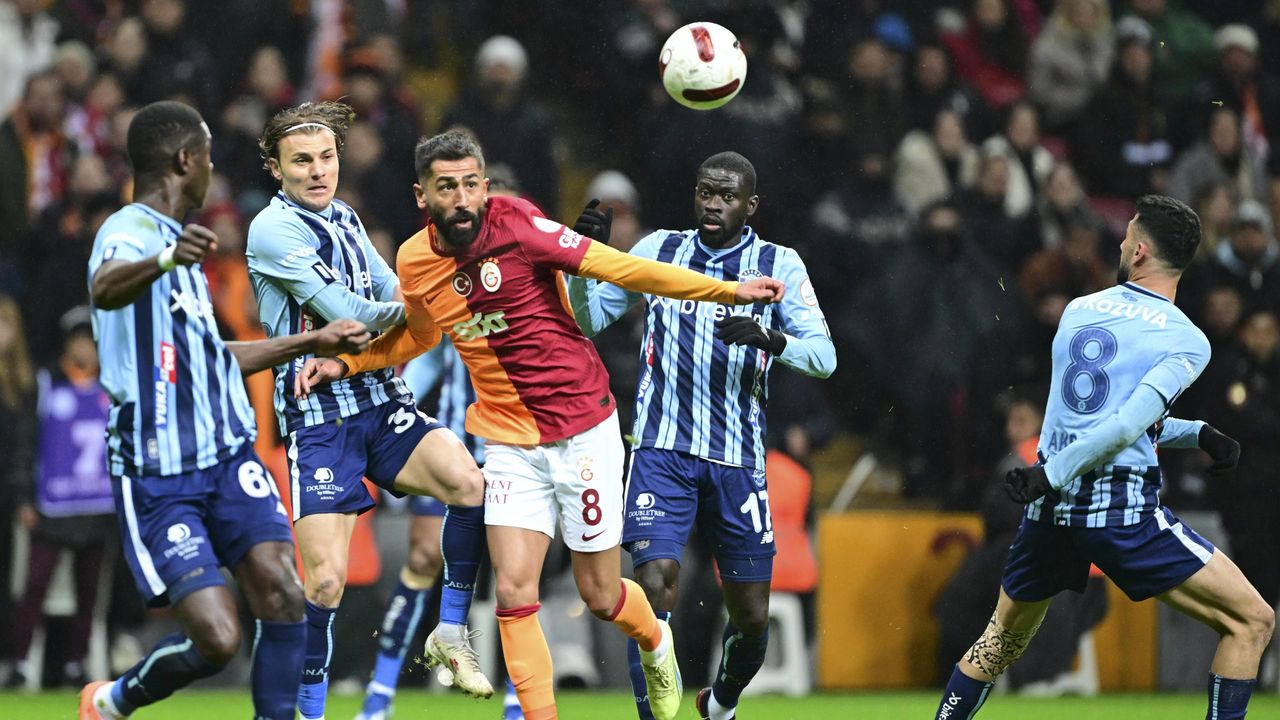 Lider Galatasaray, bugün Yukatel Adana Demirspor'a konuk olacak