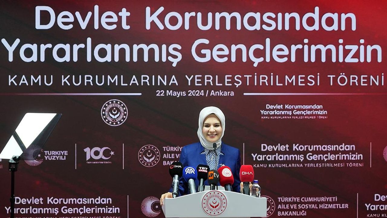  2003-2023 yılları arasında devlet korumasındaki 40 bin 991 gencimizi kamuya yerleştirdik