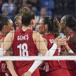 A Milli Kadın Voleybol Takımı, Letonya'yı 3-0 yendi