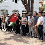 Alanya'dan Gazze'ye ulaşmak için yola çıkan Filistin Konvoyu'na destek