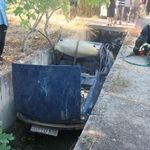 Antalya'da sulama kanalına düşen otomobilin sürücüsü ağır yaralandı