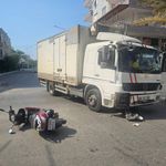 Bozyazı'da kamyonetle çarpışan motosikletin sürücüsü yaralandı