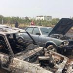 Dörtyol'da Korkutan Yangın: Araçlar Hurdaya Döndü!