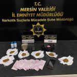 Mersin'de uyuşturucu operasyonunda yakalanan 2 şüpheli tutuklandı