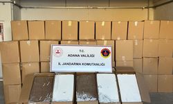 Adana'da 5 milyon makaron ele geçirildi