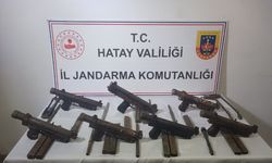 Hatay'da ruhsatsız 23 tabanca ele geçirildi