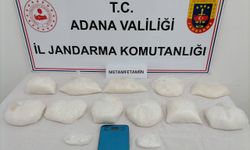 Adana'da uyuşturucu operasyonunda 10 kilo 244 gram metamfetamin ele geçirildi