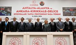 Ankara-Kırıkkale-Delice ve Antalya-Alanya otoyol projelerinin yapımı için imzalar atıldı