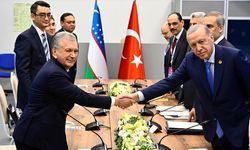 Cumhurbaşkanı Erdoğan, Özbekistan Cumhurbaşkanı Mirziyoyev ile görüştü