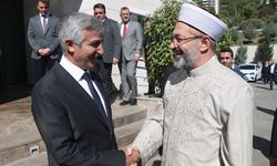 Diyanet İşleri Başkanı Ali Erbaş, Kahramanmaraş Valiliğini ziyaret etti