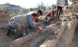 Geç Roma Dönemi'nde Antiocheia Antik Kenti'ne su ileten 12 künk bulundu