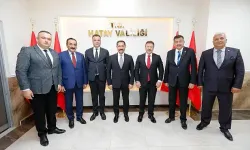 Vali Masatlı, TŞOF Heyetini Kabul Etti