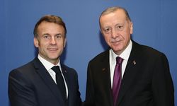 Cumhurbaşkanı Erdoğan, Fransa Cumhurbaşkanı Macron ile görüştü