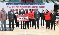 Manisa'dan amatör spor kulüplerine 4 milyon liralık destek