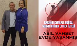 Karısını Kemerle Boğarak Öldürdü, İntihar Etmek İstedi