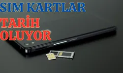 SIM kartlar tarih oluyor !