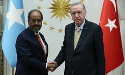 Cumhurbaşkanı Erdoğan, Somali Cumhurbaşkanı Mahmud ile bir araya geldi