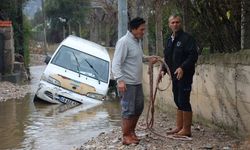 Bodrum'da sağanak etkili oluyor