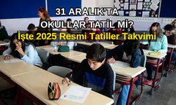 YENİ YIL GÜNÜ OKULLAR TATİL Mİ?