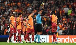 Galatasaray'ın ilk yarıdaki kart raporu