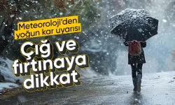 METEOROLOJİDEN SARI VE TURUNCU UYARI !