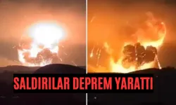 İsrail, Suriye'yi vurdu: Saldırının şiddeti deprem etkisi yarattı