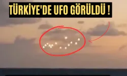 Türkiye'de UFO Görüldü ! Vatandaşlar Paniğe Kapıldı