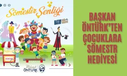 Başkan Öntürk’ten Çocuklara Sömestr Hediyesi