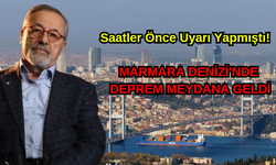 Marmara Denizi’nde Deprem!