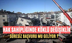 Hak Sahipliğinde Köklü Değişiklik Kapıda !