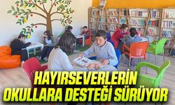 Hayırseverlerin Eğitime Desteği Sürüyor