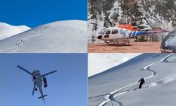 Kaçkar Dağları'nda "heliski" heyecanı yaşanıyor