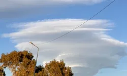 Hatay’da Görülen Mercek Bulutu Korkuttu !