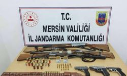 Mersin'de silah kaçakçılığı yaptığı iddia edilen zanlı yakalandı