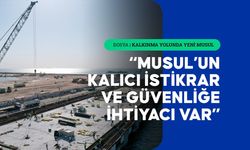 Musul Türkmenleri, projenin kente kalkınma, güven ve huzur getireceğine inanıyor