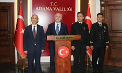 Adana Valisi Yavuz Selim Köşger kentteki asayiş olaylarına ilişkin konuştu: