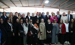 Bakan Göktaş, Hatay'da "İş'te Kadın Kardeşim Projesi"ni anlattı: