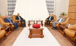 Rektör Eren Kırıkhan Heyetini Kabul Etti