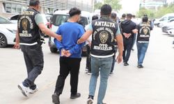 Antalya'da bir haftada yakalanan 1835 şüpheliden 213'ü tutuklandı