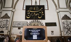 Bursa'nın simgesi Ulu Cami'deki hat eserleri dijital ortama aktarıldı