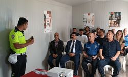 Demre'de motosiklet sürücülerine yönelik eğitim verildi