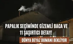 Papalık Seçiminde Gizemli Baca ve 11 Şaşırtıcı Detay! Dünya Beyaz Dumanı Bekliyor