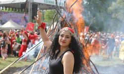 Edirne'de geleneksel "Kakava ateşi" yakıldı