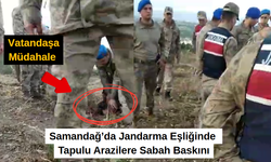 Samandağ’da Jandarma Eşliğinde Arazilere Sabah Baskını